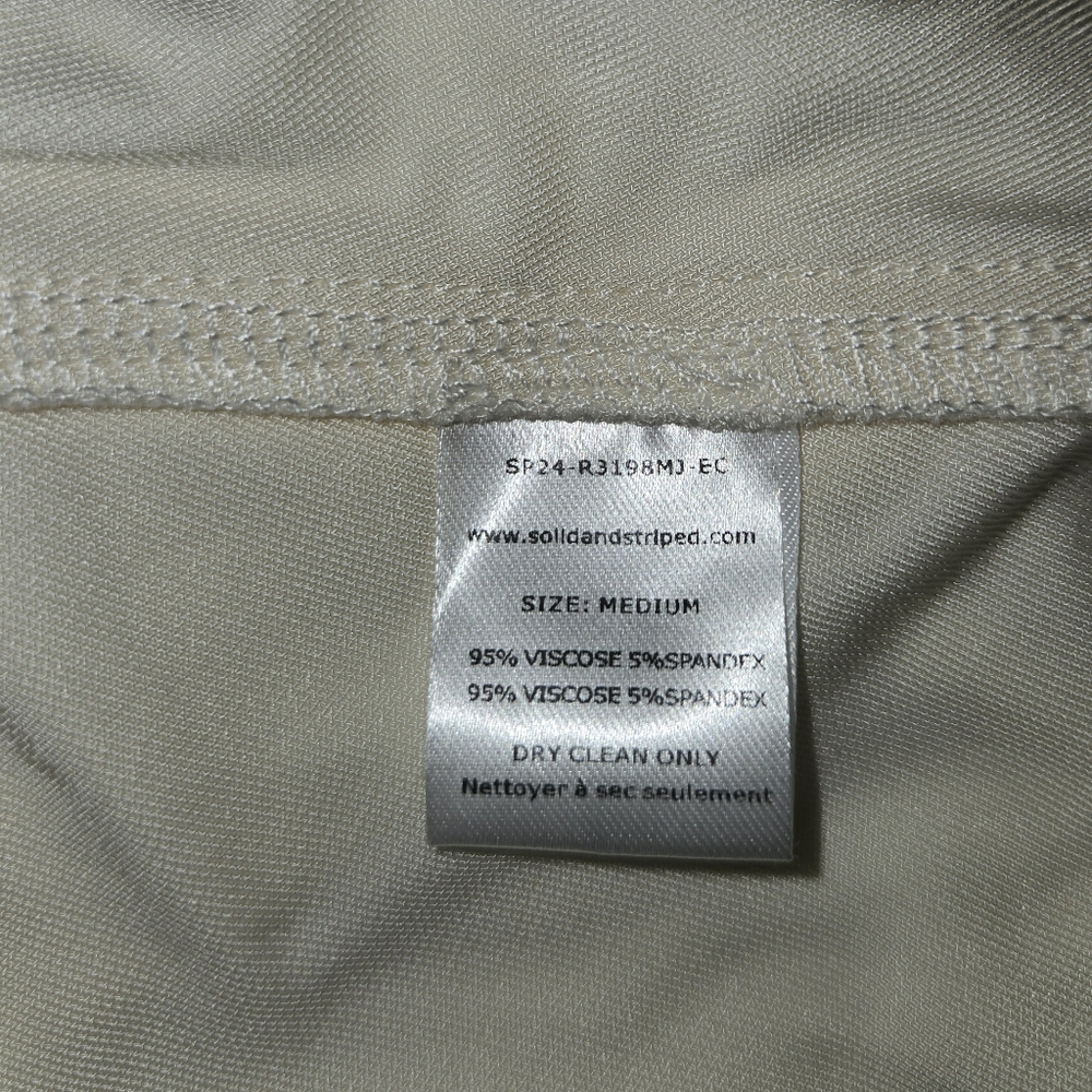 Solid & Striped x Sofia Richie Grainge The Jonati Dress in Ecru Size M - Picture 8 of 9